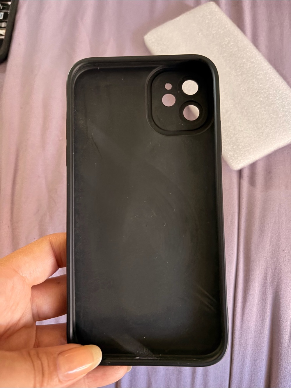 SHEIN Black Halloween iPhone 11 Case Pack with Orange & White Accents - Picture 7 of 11